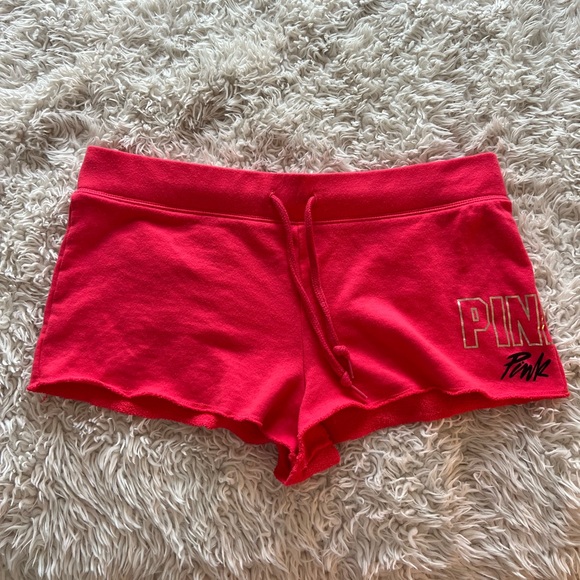 PINK Victoria's Secret Pants - VS PINK Hot Pink Sweatshorts